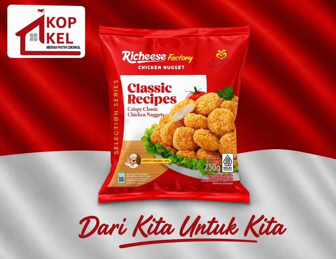 RICHEESE CLASSIC NUGGET 250G