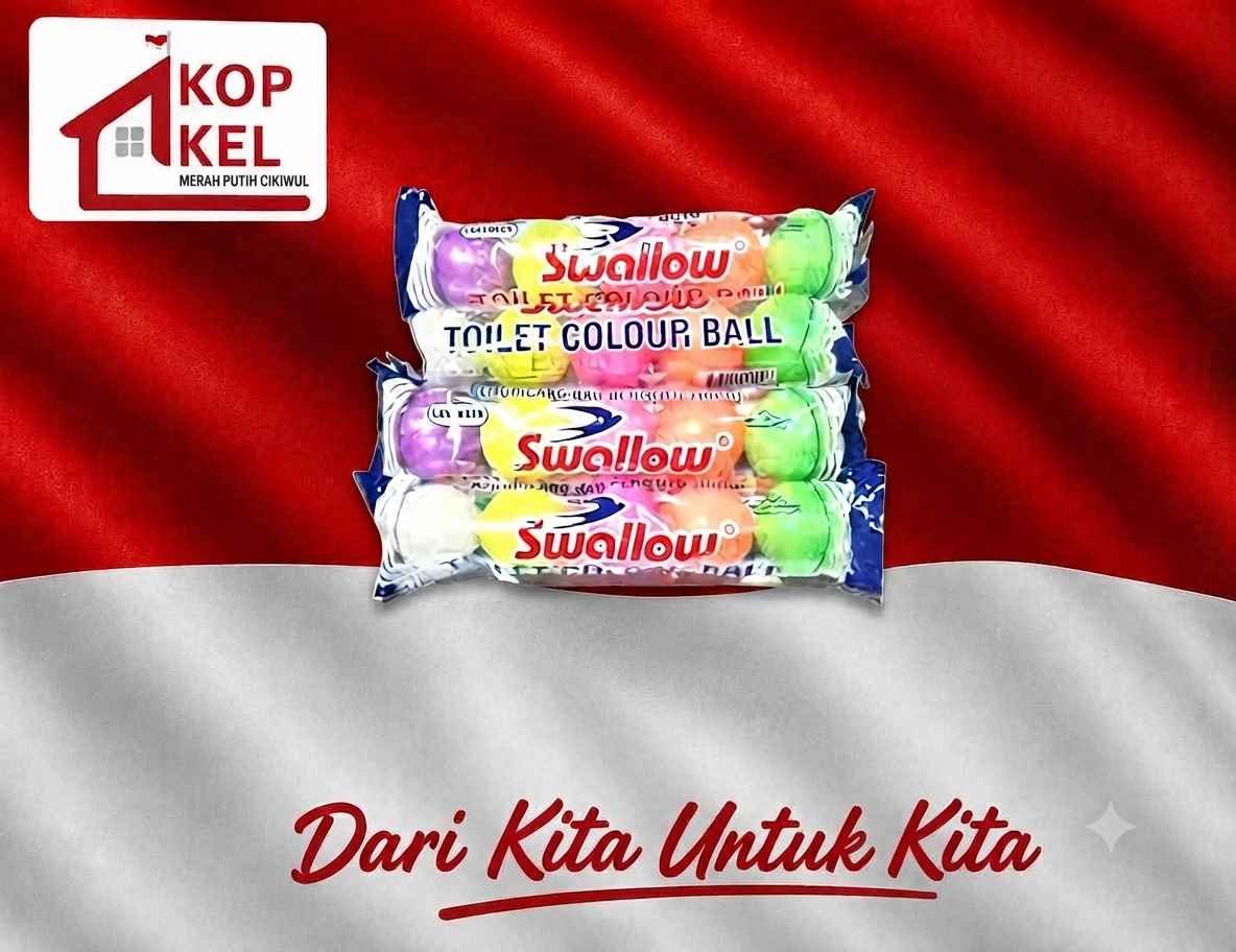 SWALLOW TOILET COLOUR BALL 5PCS