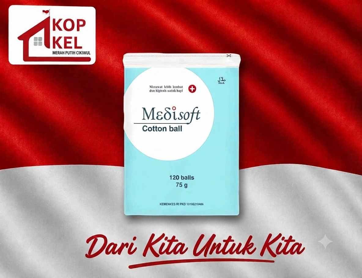 KAPAS MEDISOFT COTTON BALLS 120