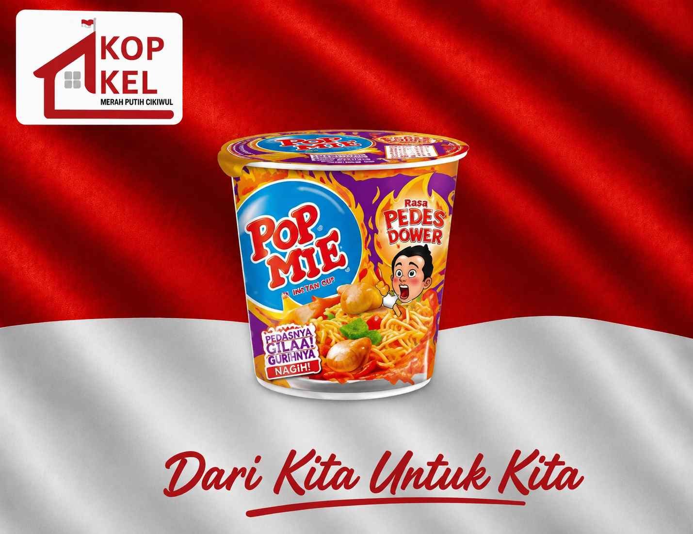 POP MIE PEDAS DOWER RASA PANGSIT JONTOR