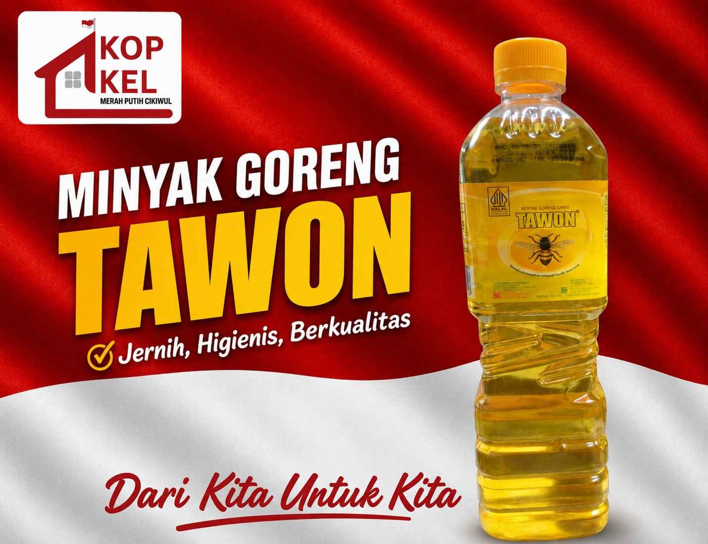 MINYAK TAWON BOTOL 800ML