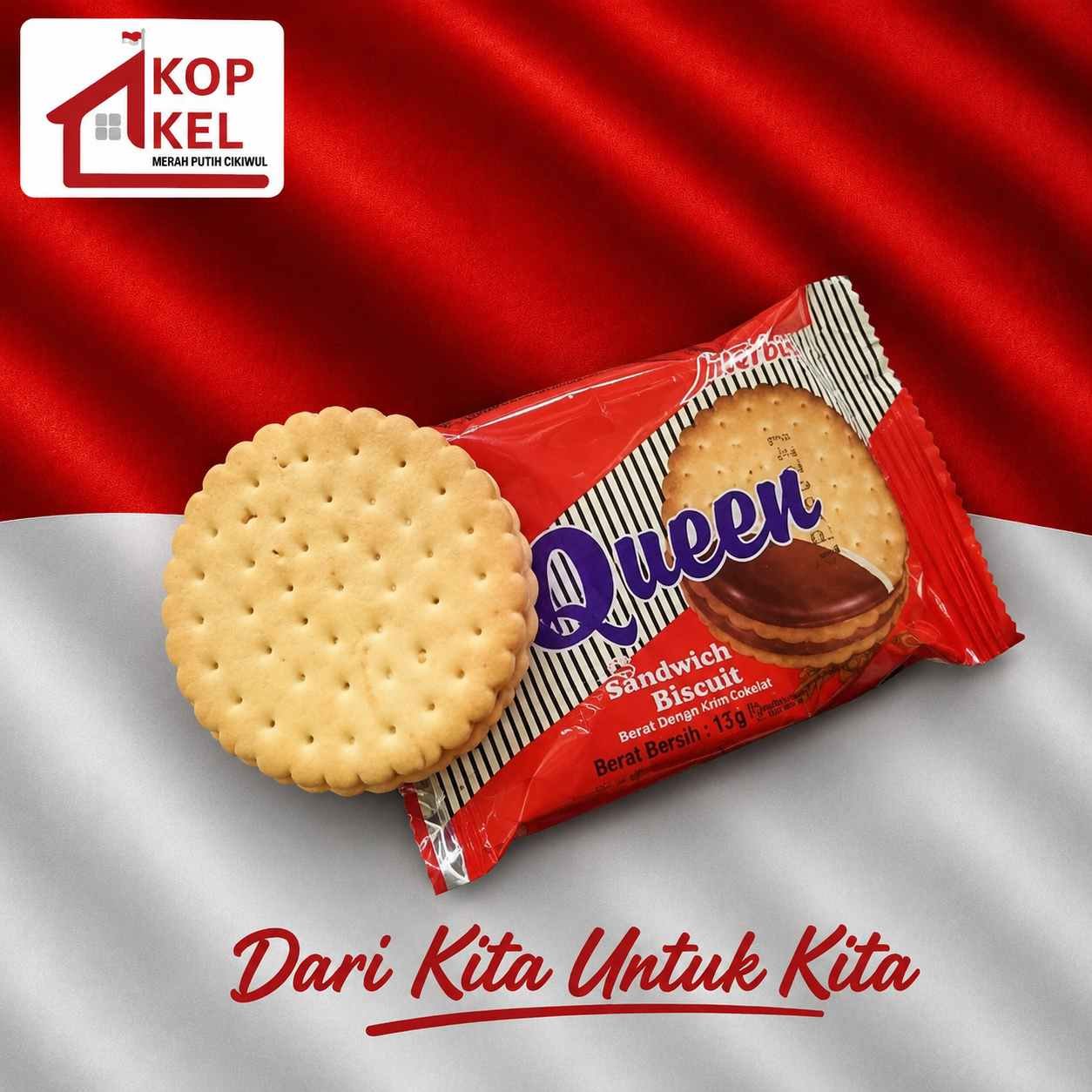 INTERBIS QUEEN CHOCOLATE PEANUT/PCS 24G