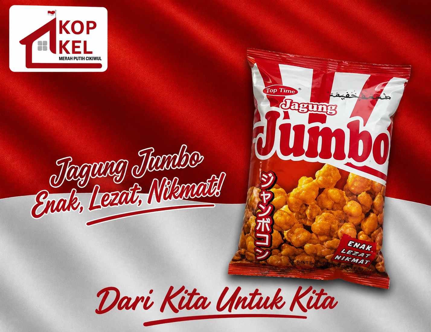 TOP TIME JAGUNG JUMBO 9G