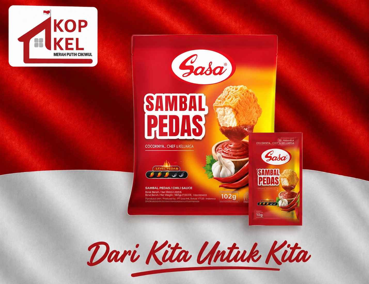 SASA SAMBAL PEDAS 8G