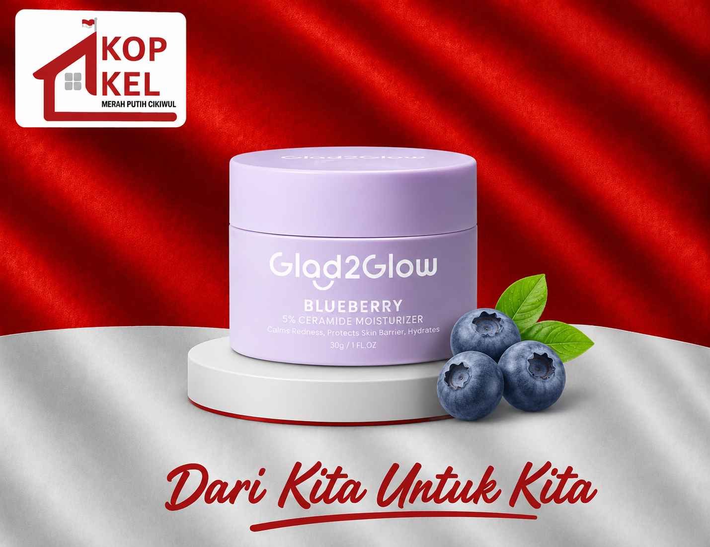 G2GBLUE 5% CERA MOIST 30GR