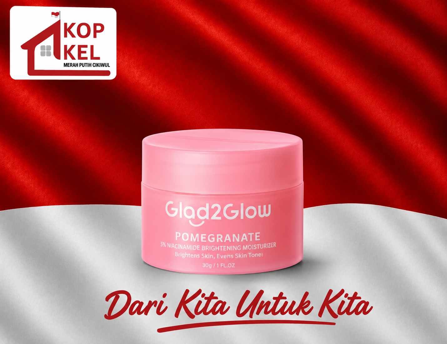 G2G POME 5% NIACIN MOIST 30GR