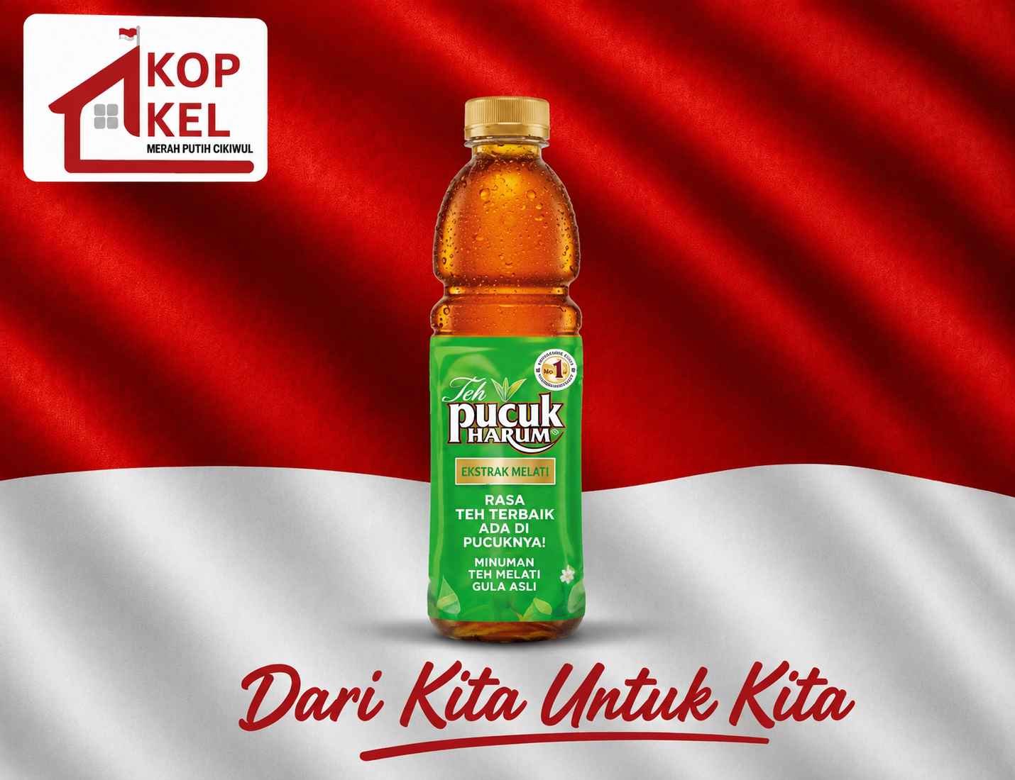 TEH PUCUK LESS SUGAR