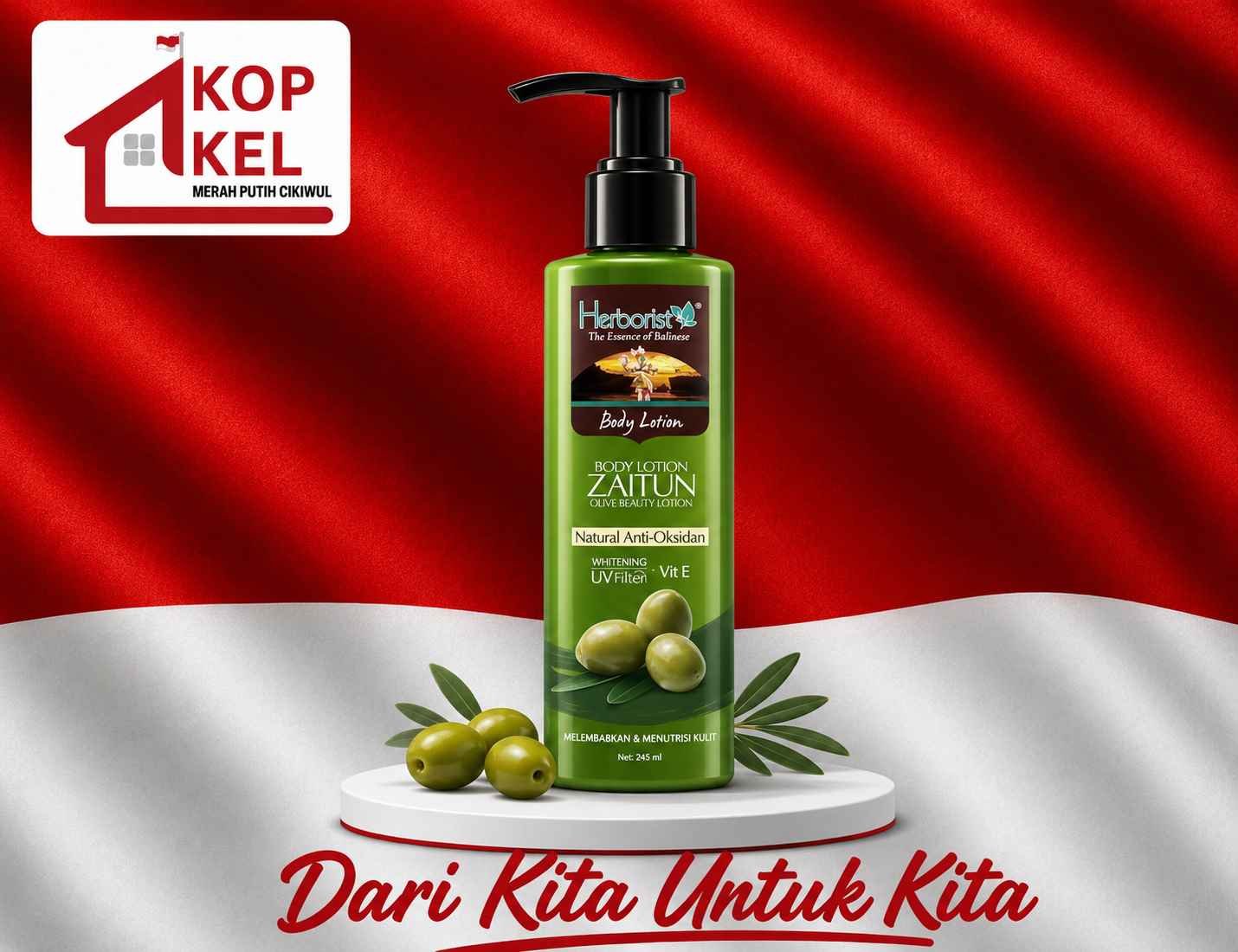 HERBORIST BODY LOTION ZAITUN