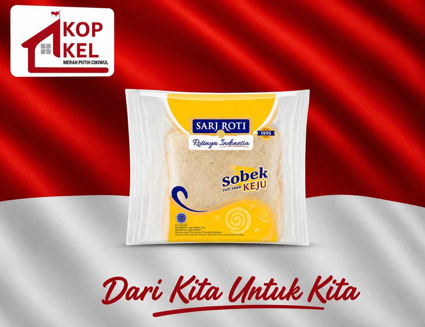 SARI ROTI SANDWICH KEJU