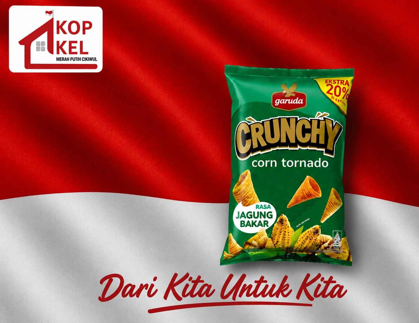 GARUDA CRUNCHY RASA JAGUNG BAKAR