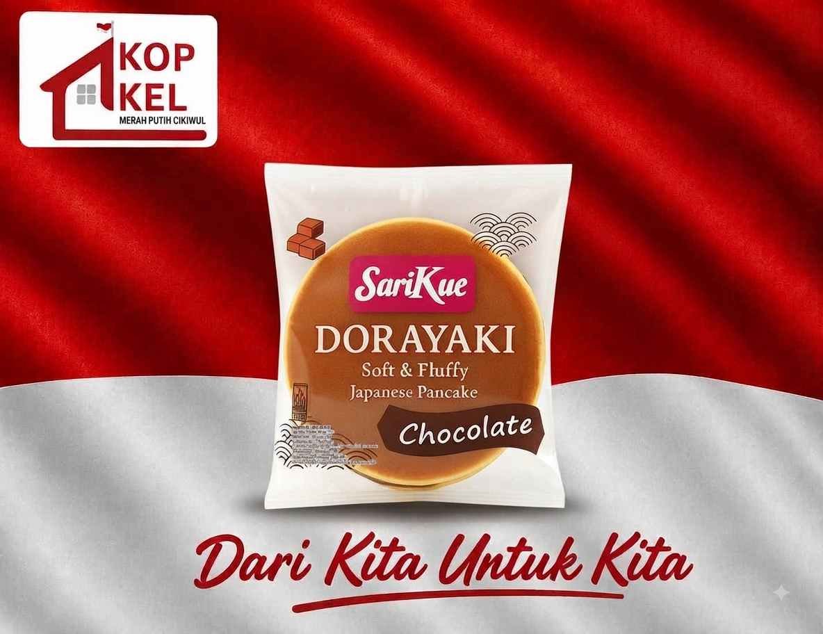SARI ROTI DORAYAKI COKLAT