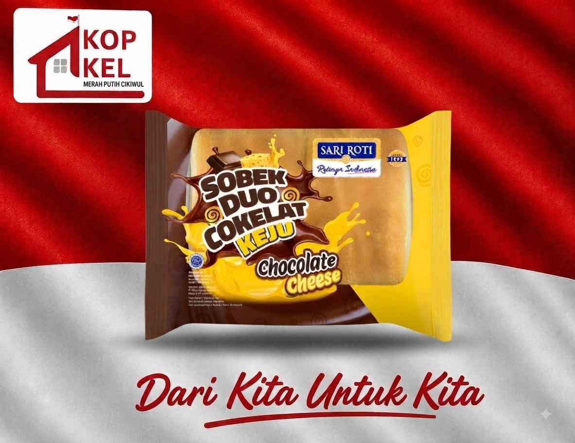 SARI ROTI SOBEK DUO COKLAT KEJU