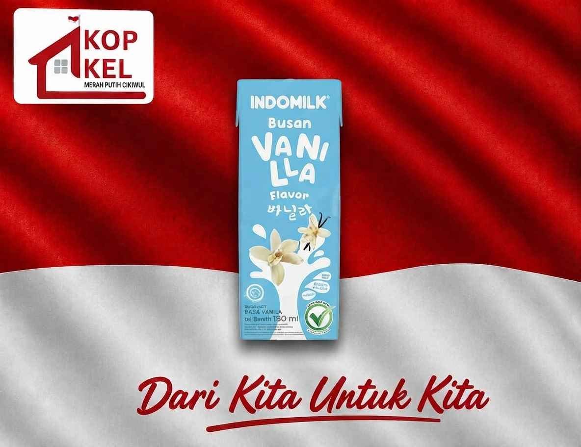 SUSU UHT INDOMILK BUSAN VANILA 180ML