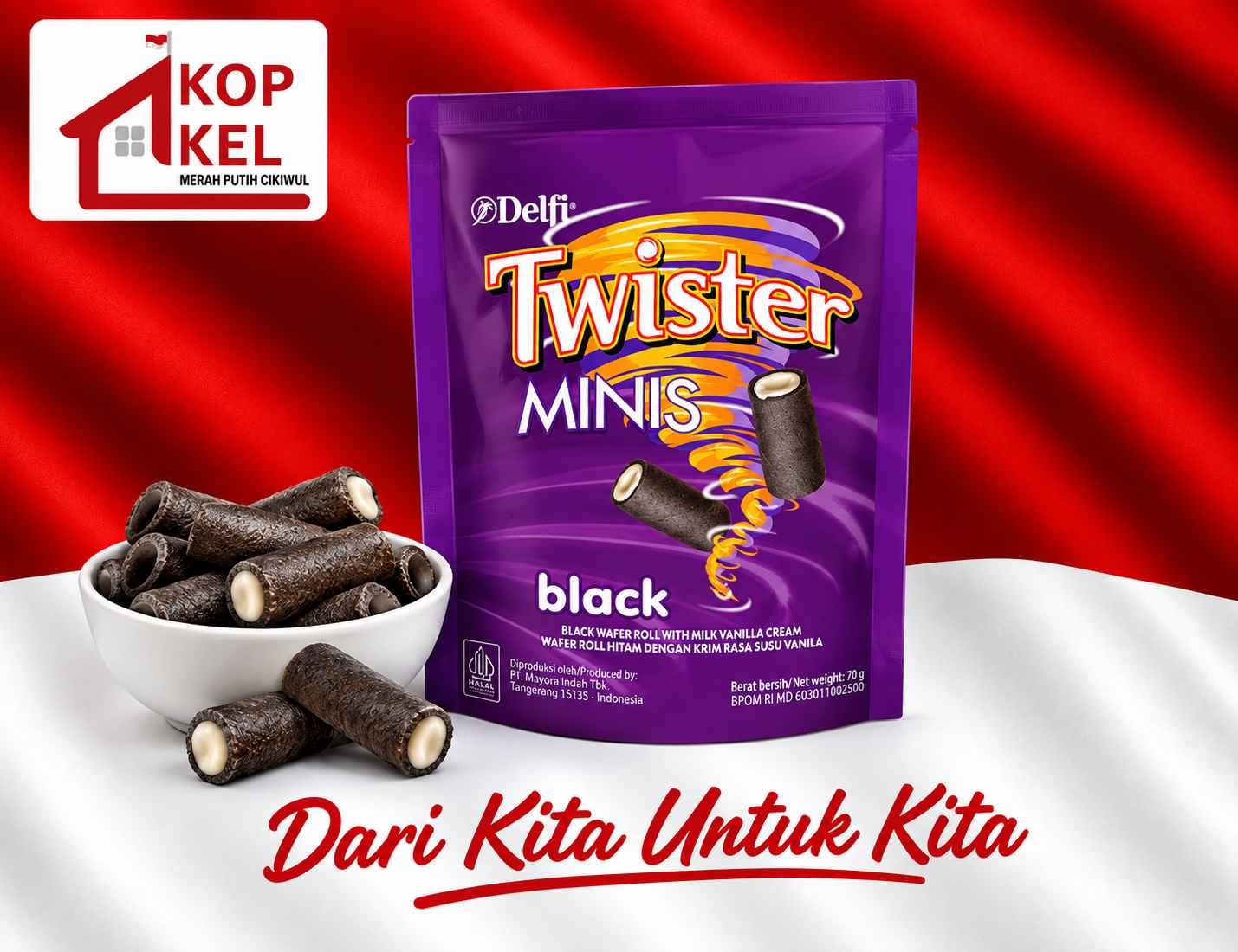 TWISTER BLACK