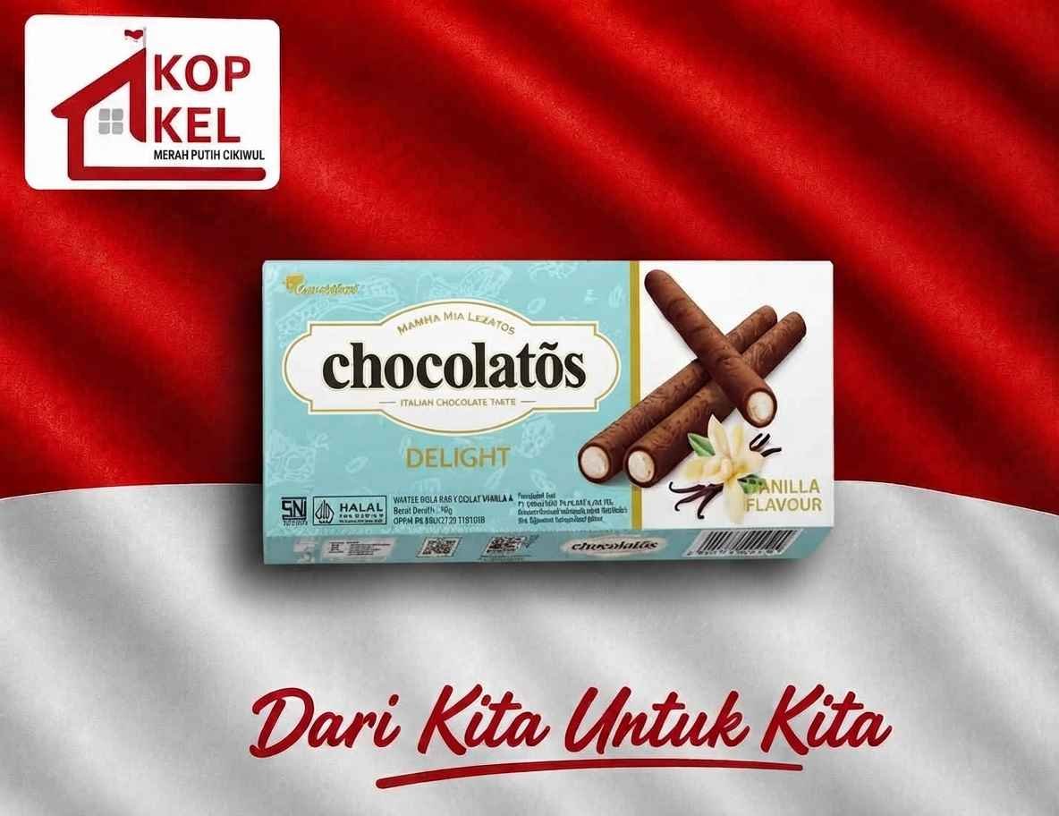 CHOCHOLATOS DELIGHT RASA VANILA 90G