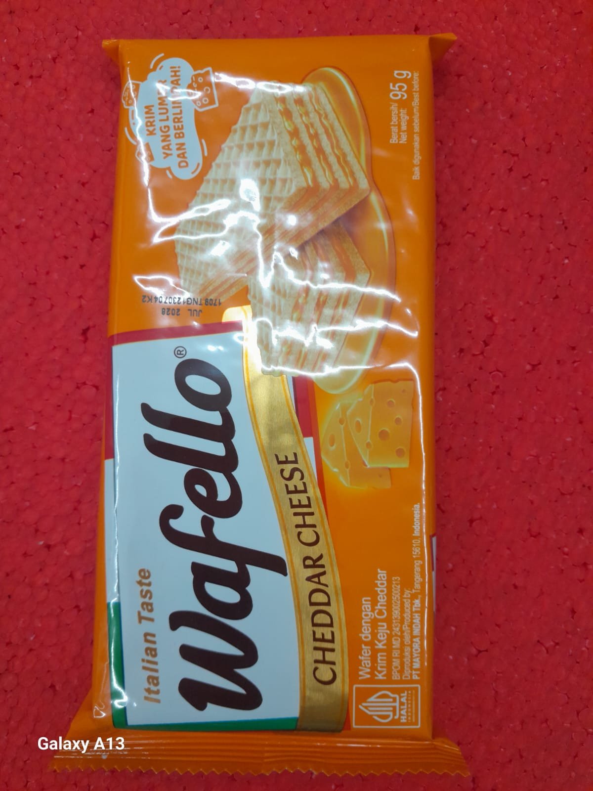 WAFELLO-CHEDDAR CHEESE-38g