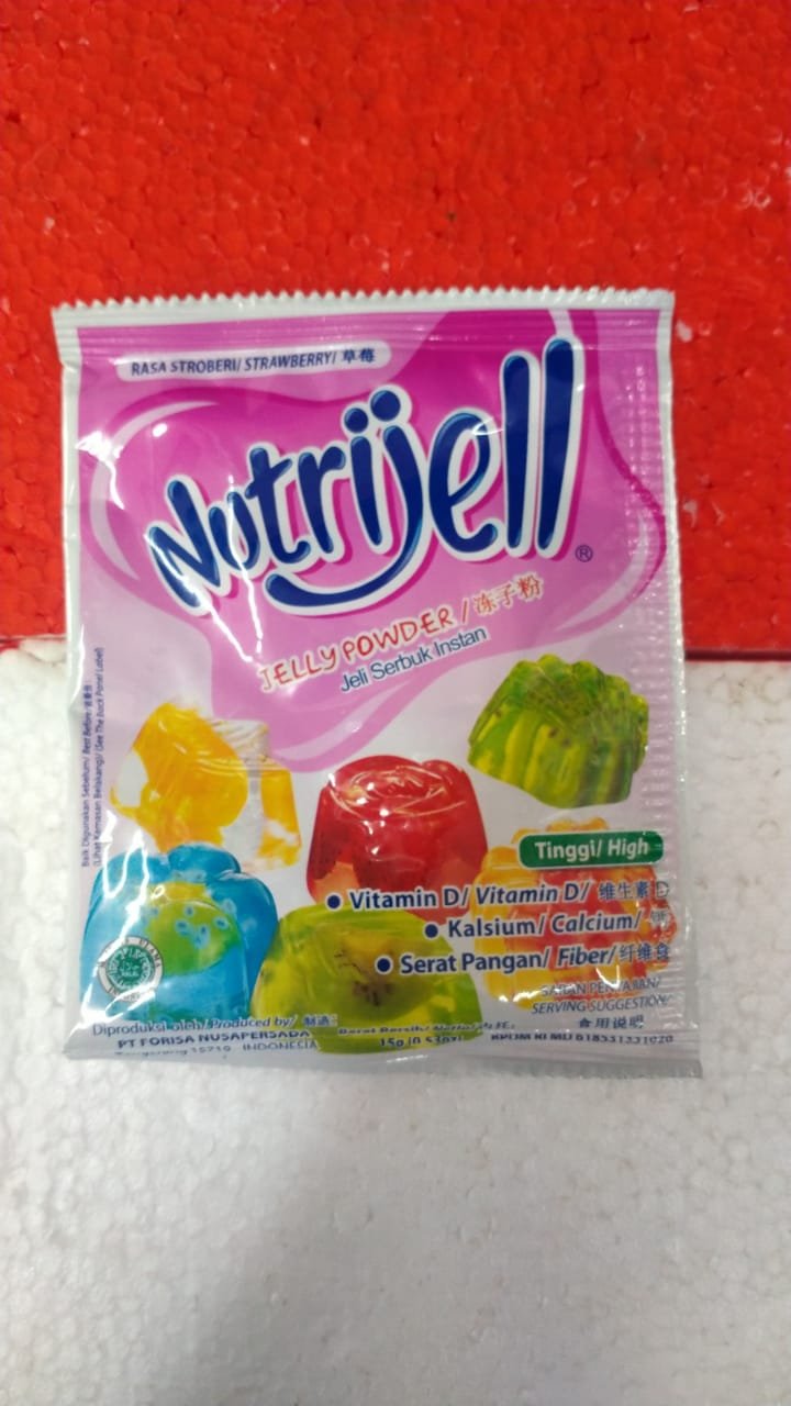 NUTRIJELL RASA STRAWBERRY